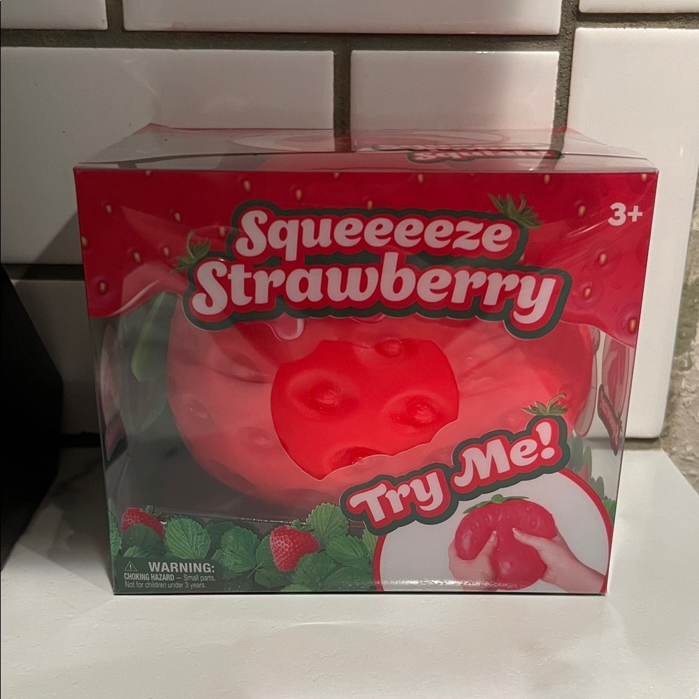 Kids Squishy Toy - Red